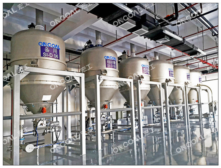 面粉氣力輸送系統