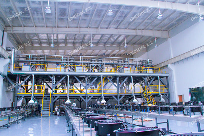 自動化粉體輸送線