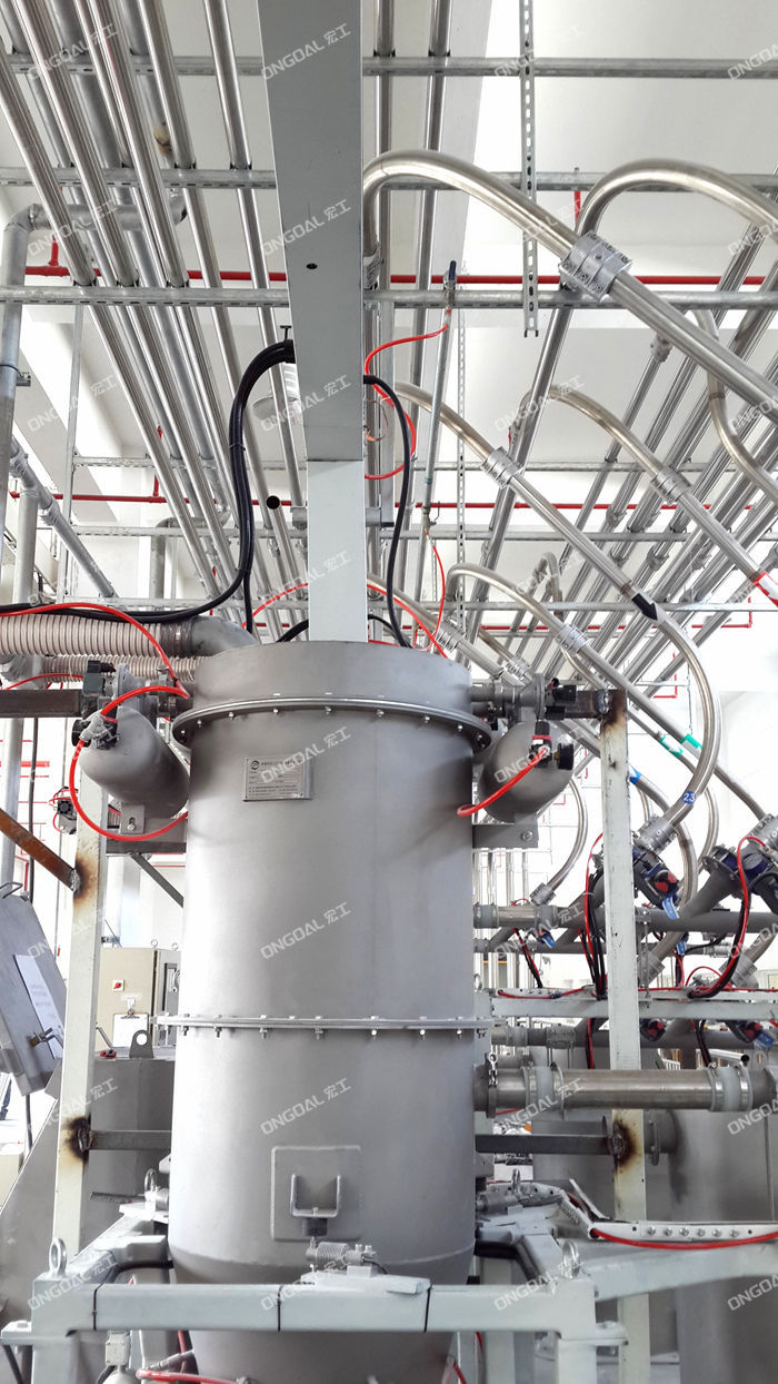 粉末稀相氣力輸送設備 粉末稀相氣力輸送設備