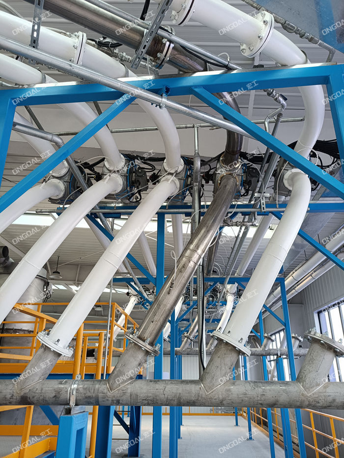 橡膠管氣力輸送系統(tǒng) 橡膠管氣力輸送系統(tǒng)