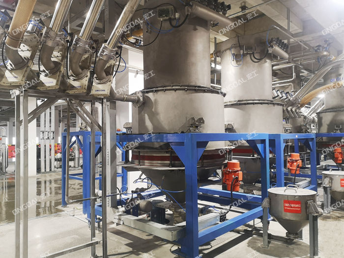 白炭黑氣力輸送系統(tǒng) 白炭黑氣力輸送系統(tǒng)