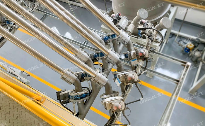 硼酸鹽氣力輸送系統