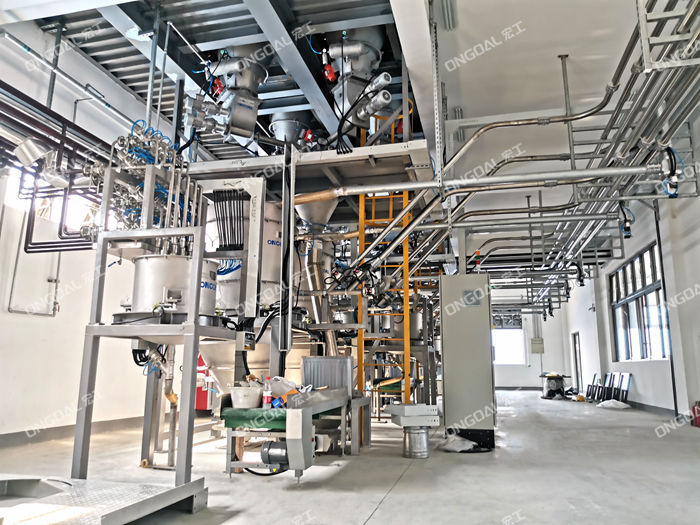 鹵化物氣力輸送系統