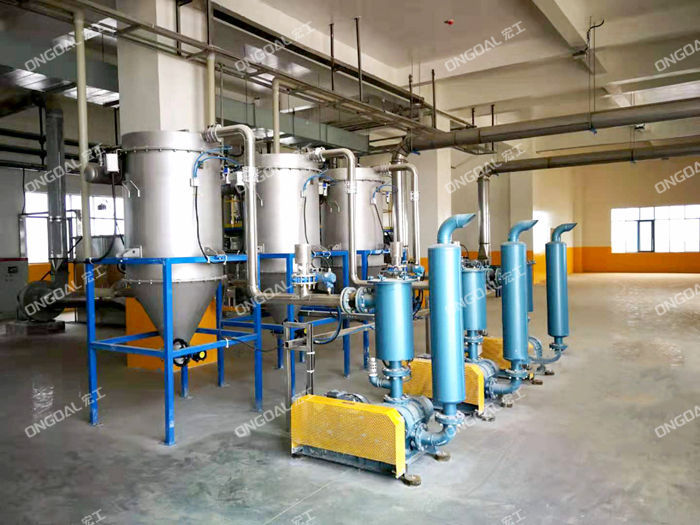 著色劑氣力輸送系統