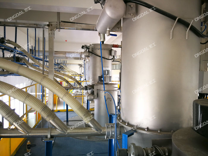 著色劑氣力輸送系統