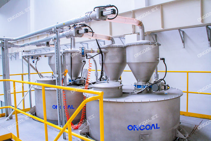 洗浴用品原料氣力輸送系統(tǒng)