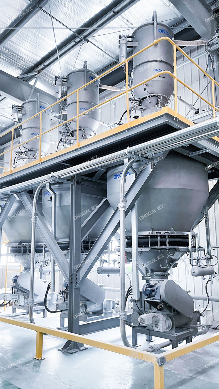 PU產品原料氣力輸送系統