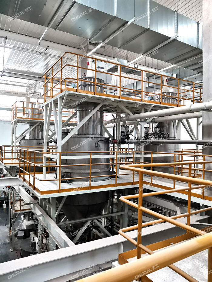 日用化學品原料氣力輸送系統 日用化學品原料氣力輸送系統