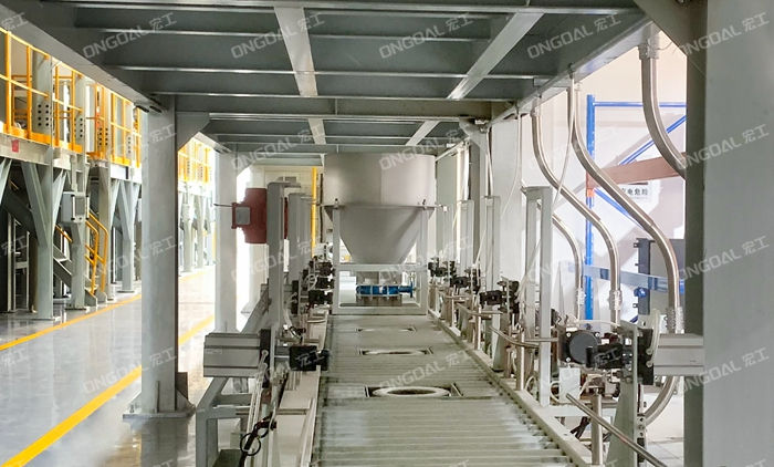 滌綸原料氣力輸送系統