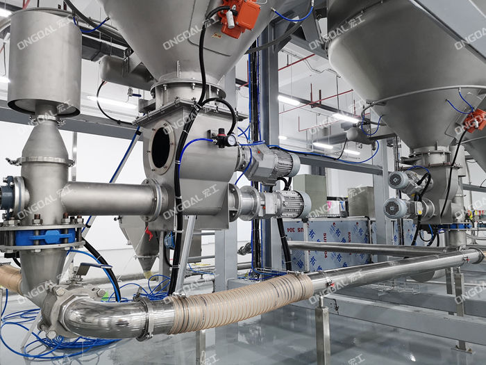 化學纖維原料氣力輸送系統
