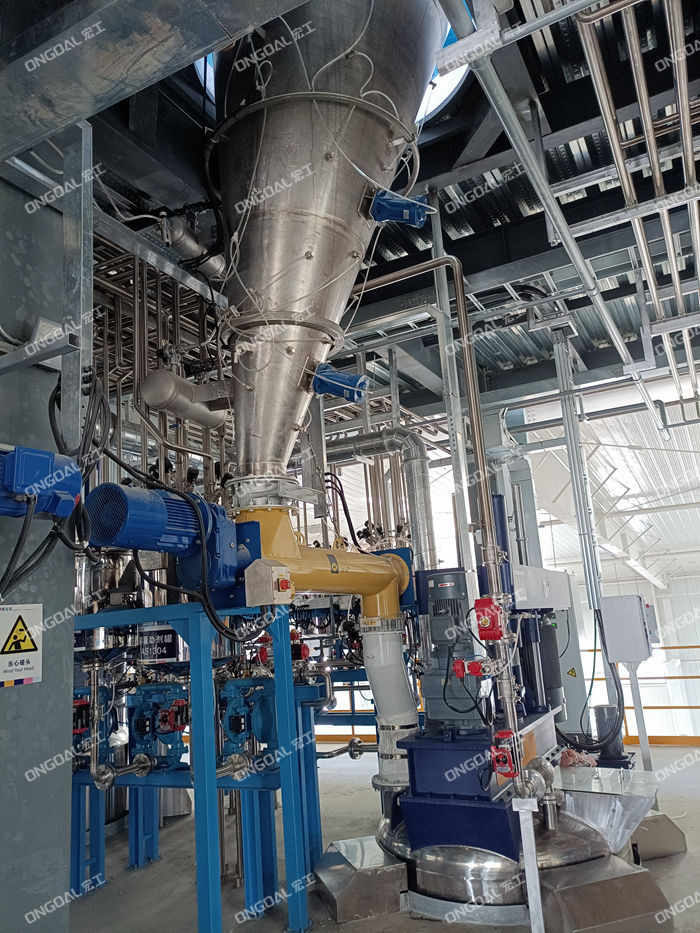 皮革染料氣力輸送系統