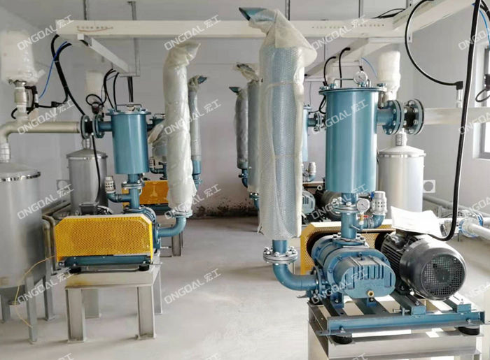 橡膠原料氣力輸送系統