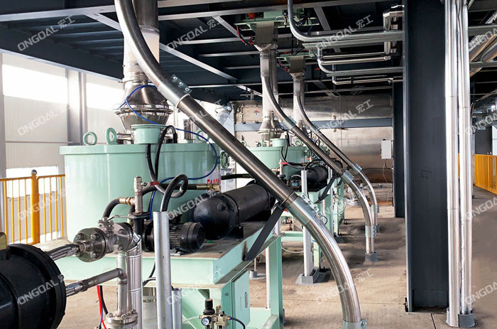 三元材料氣力輸送系統