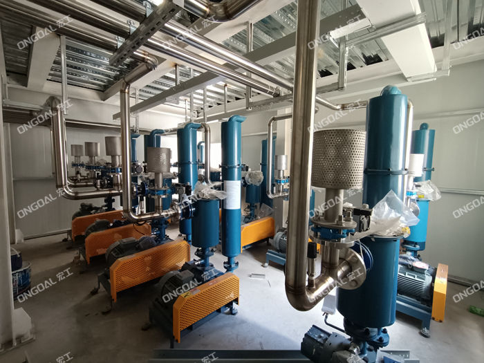 氣力輸送系統的設備