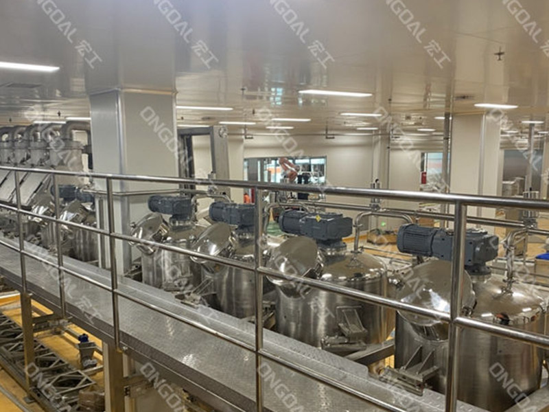 某大型調味品企業智能輸送配料系統項目案例