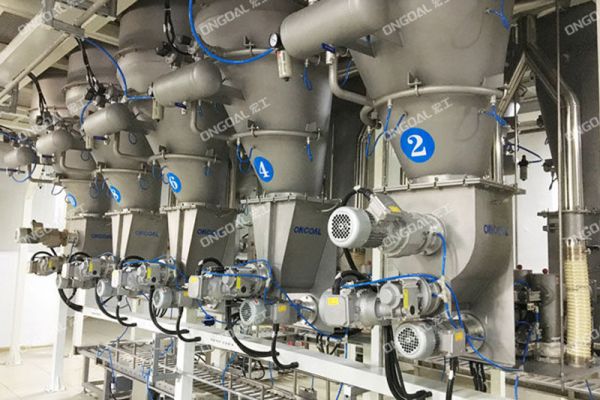 湖南某食品廠自動配料系統案例