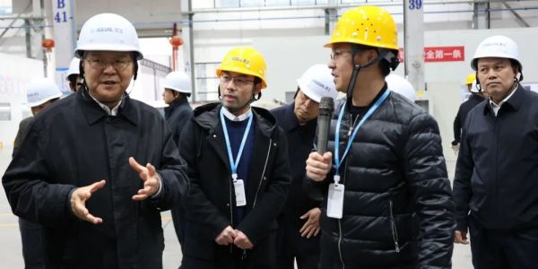 湖南省委副書記李殿勛一行蒞臨宏工調研及督導安全生產工作